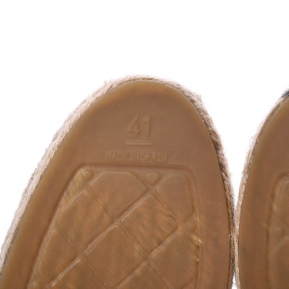 CHANEL Lambskin CC Espadrilles 41 Yellow - Picture 8 of 10